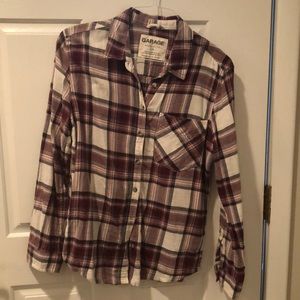 Women’s Garage flannel shirt